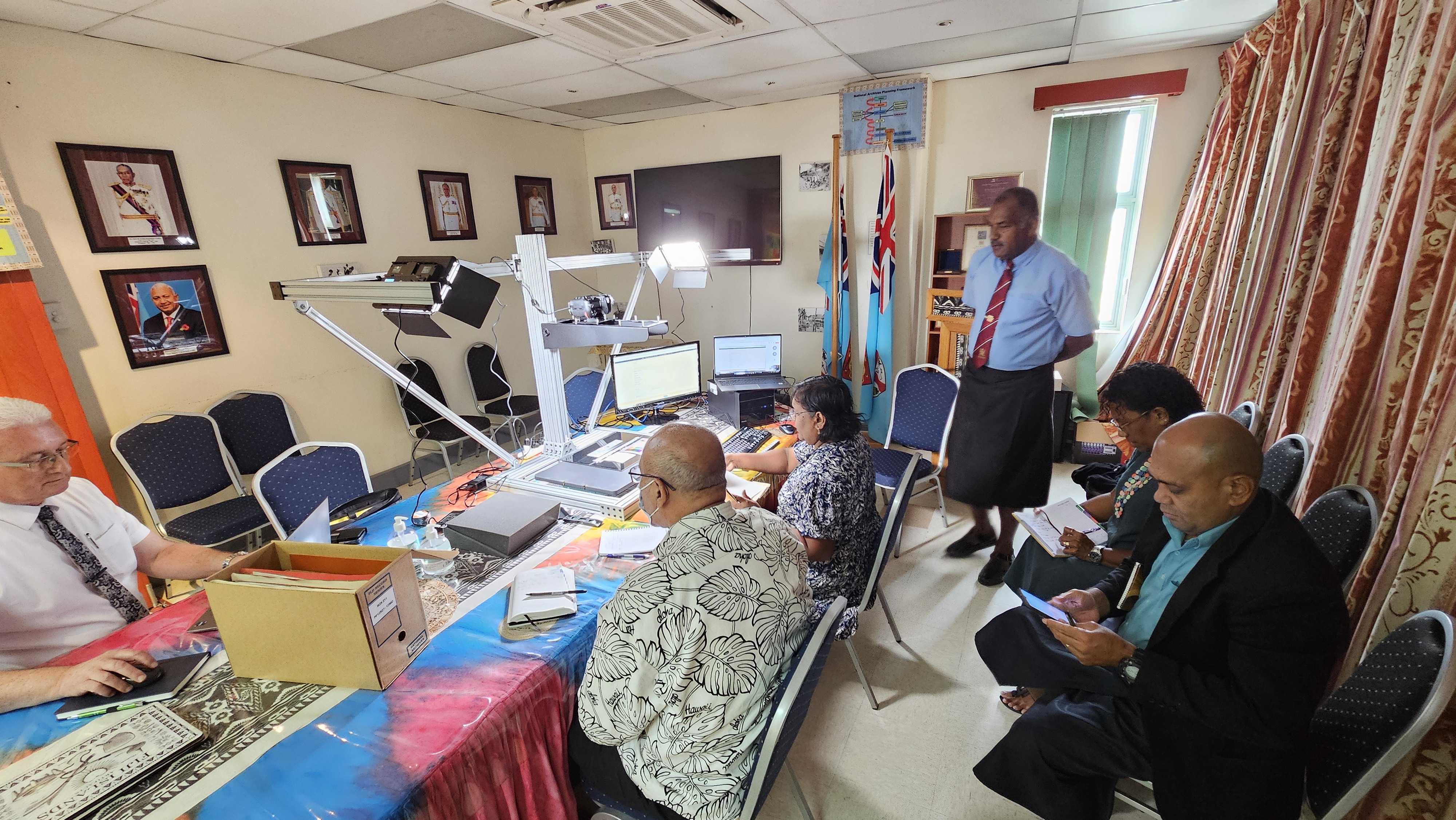 Digisation of Republic of Fiji Military Forces Personnel Records